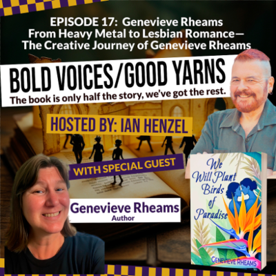 episode From Heavy Metal to Lesbian Romance: The Creative Journey of Genevieve Rheams - Ep 17 artwork