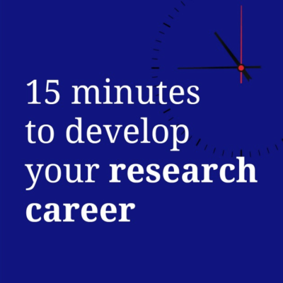 episode 15 minutes to develop your research career: Career paths artwork