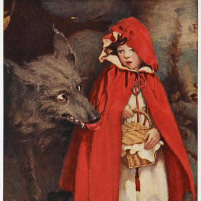 episode Easy Stories in Norwegian: Rødhette og ulven artwork