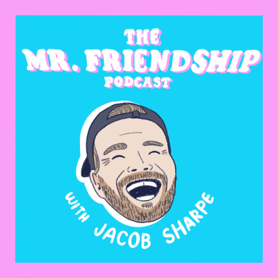 Kansikuva näyttelystä The Mr. Friendship Podcast
