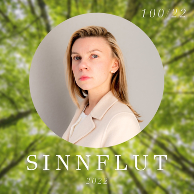 episode SINNFLUT – DIE STIMME, Folge 100-22, Die 100 Sinnflut, Catharina Enderlein artwork