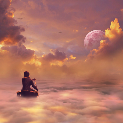 episode Floating On A Cloud Guided Imagery For Amazing Relaxation artwork
