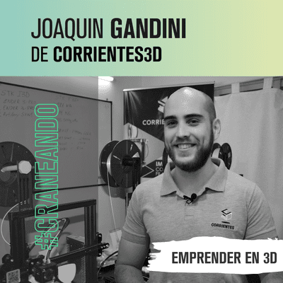 episode Craneando#4 - Joaquín Gandini - Corrientes 3D artwork