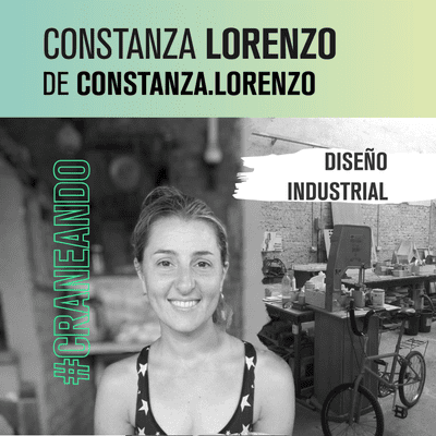 episode Craneando#2 - Constanza Lorenzo - Diseño industrial artwork