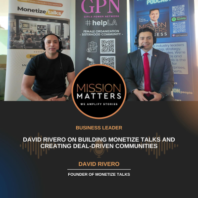 episode David Rivero on Building Monetize Talks and Creating Deal-Driven Communities artwork