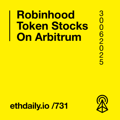episode Robinhood Token Stocks On Arbitrum artwork