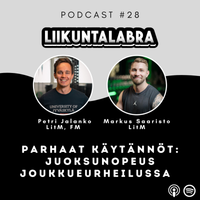 episode #28 Parhaat käytännöt: Juoksunopeus joukkueurheilussa – Markus Saaristo (LitM) artwork