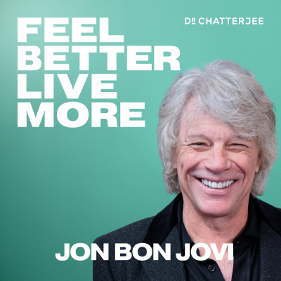 episode The Day I Met My Hero: Jon Bon Jovi on Finding Joy, Overcoming Adversity, Growing Old & Spirituality #594 artwork