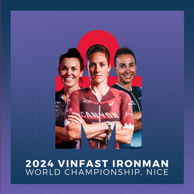 episode IRONMAN Insider presented by Maurten - Episode 9 with Kat Matthews - Anne Haug - Jackie Hering In Nice, France for The VINFAST IRONMAN World Championship artwork