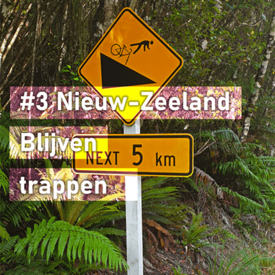 episode #3 Nieuw-Zeeland - Blijven trappen artwork