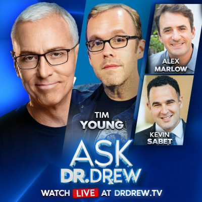 episode Tim Young: National Guard Finally Cleaning Up DC Crime, Angering TDS Sufferers & “Clown” Mayor w/ Alex Marlow + Kevin Sabet on Trump’s Marijuana Reclassification – Ask Dr. Drew – Ep 520 artwork