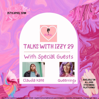 episode Episode 29 with special guests Claudia Kate & Queerringz artwork