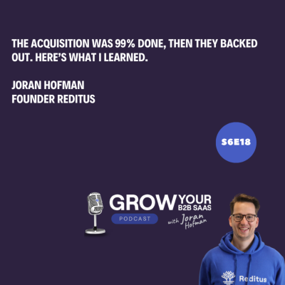 episode S6E17 - Acquisition Was 99% Done… Then They Backed Out. Here’s What I Learned. artwork