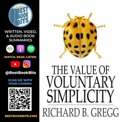 episode The Value of Voluntary Simplicity by Richard Gregg artwork
