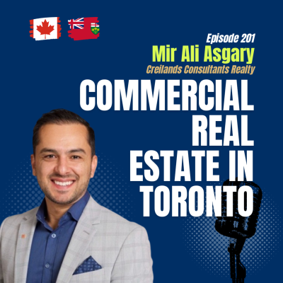 episode #201 Mir Ali’s Real Estate Journey: From Cushman & Wakefield to Crypto & Future Brokerage Trends artwork