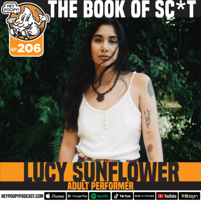 episode EP 206: The Book Of Sc*t with Lucy Sunflower artwork
