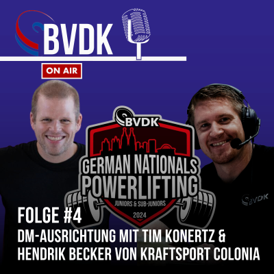 episode Kraftsport Colonia - Deutsche Meisterschaft Ausrichtung mit Tim Konertz & Hendrik Becker artwork