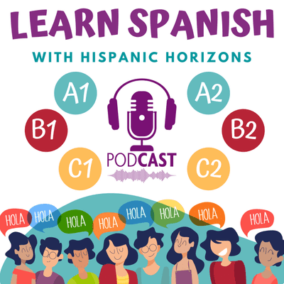 episode Podcast #1. A1. Learn Spanish with Hispanic Horizons: Hola, soy Dana (Personal Introduction). Nivel A1 artwork