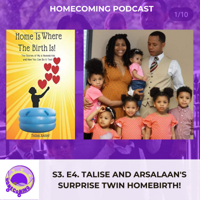 episode S3. E4. Talise and Arsalaan's Surprise Twin Homebirth! artwork