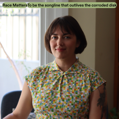 episode #175 To be the songline that outlives the corroded disk artwork