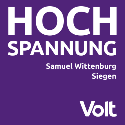 episode Volt im Parlament: Samuel Wittenburg aus Siegen artwork