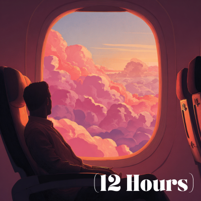 episode Airplane Cabin Ambience with Pink Noise | Sleep Sound (12 Hours) artwork