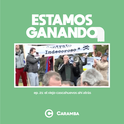 episode El viejo cascahuevos ahí atrás artwork