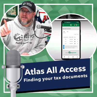 episode How to Access Your Tax Documents | Atlas All Access #197 - Atlas MedStaff artwork