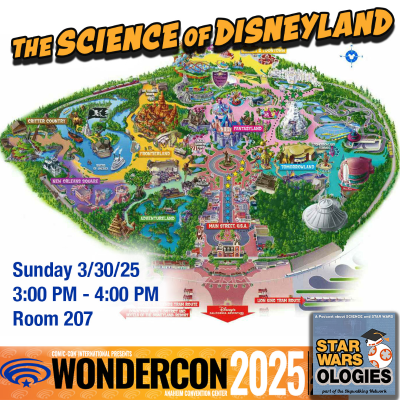 episode Bonus: Science of Disneyland, recorded at WonderCon 2025 artwork
