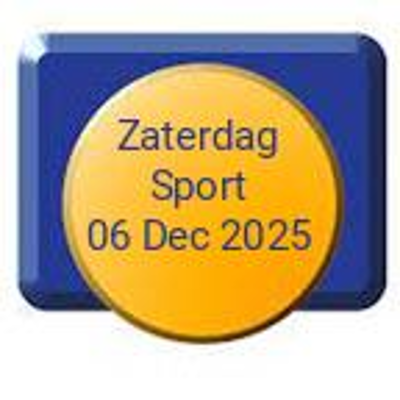episode Sport op zaterdag van 6-12-2025 17 uur (uur 4 van 4) artwork