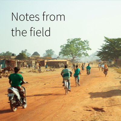 Notes from the field