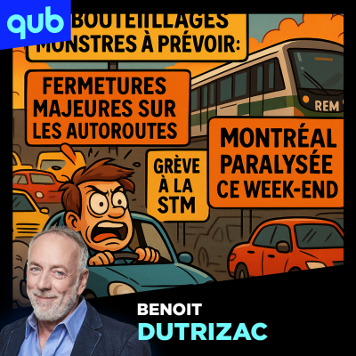 episode Embouteillages monstres à prévoir : fermetures majeures sur les autoroutes et grève à la STM artwork