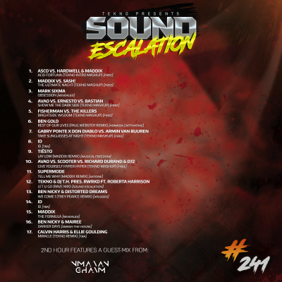 episode TEKNO pres. Sound Escalation 241 with Nima van Ghavim artwork