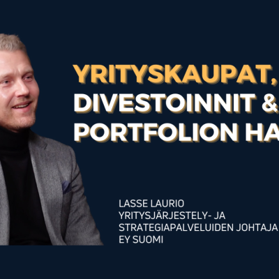 episode Lasse Laurio | Voittavat yrityskaupat | Divestoinnit & Portfolionhallinta artwork