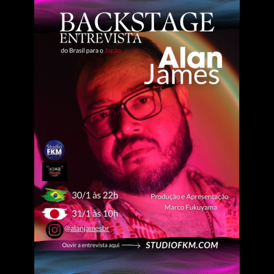 episode Backstage entrevista ALAN JAMES artwork