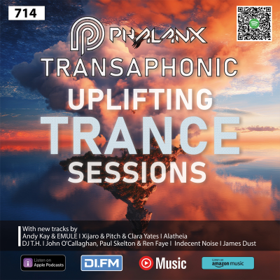 episode Uplifting Trance Sessions EP. 714 with DJ Phalanx & Transaphonic ✨ (Trance Podcast) artwork