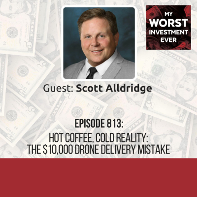 episode Scott Alldridge – Hot Coffee, Cold Reality: The $10,000 Drone Delivery Mistake artwork