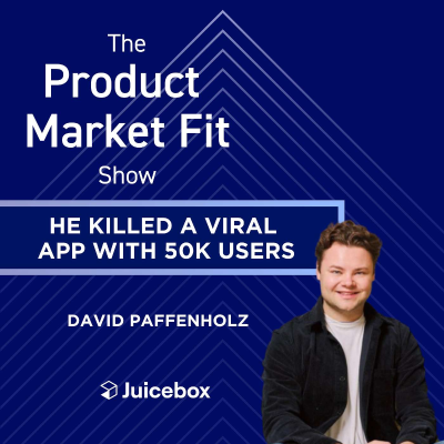 episode He killed a viral app with 50k users. 2 years later, he hit $10M ARR and raised $30M from Sequoia. | David Paffenholz (Juicebox) artwork