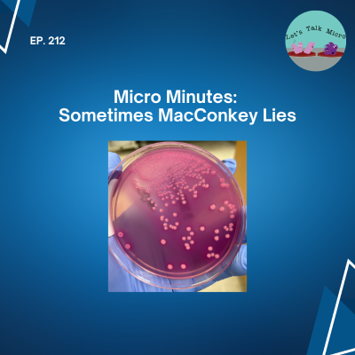 episode 212: Micro Minutes: Sometimes MacConkey Lies artwork