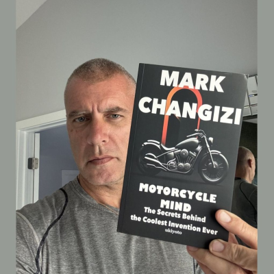 episode Podcast 621: The Motorcycle Mind with Mark Changizi artwork
