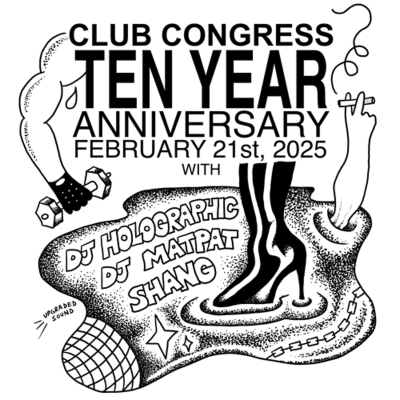 episode CLUBCAST 097 CCDJs (DJ Matpat & Shang) LIVE at The Club Congress 10 Year Anniversary 03/03/25 artwork