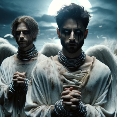 episode 1x07 Los 4 ÁNGELES ENCADENADOS en el Éufrates ► Mitología Hebrea | BossDark artwork