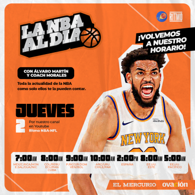 episode NBA AL DÍA #4 | Álvaro Martín & Coach Morales | Ritmo NBA T6 E55 artwork