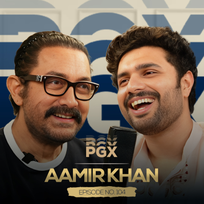 episode Aamir Khan on his Childhood, Anxiety, True Love and Sitaare Zameen Par | #PGX104 artwork