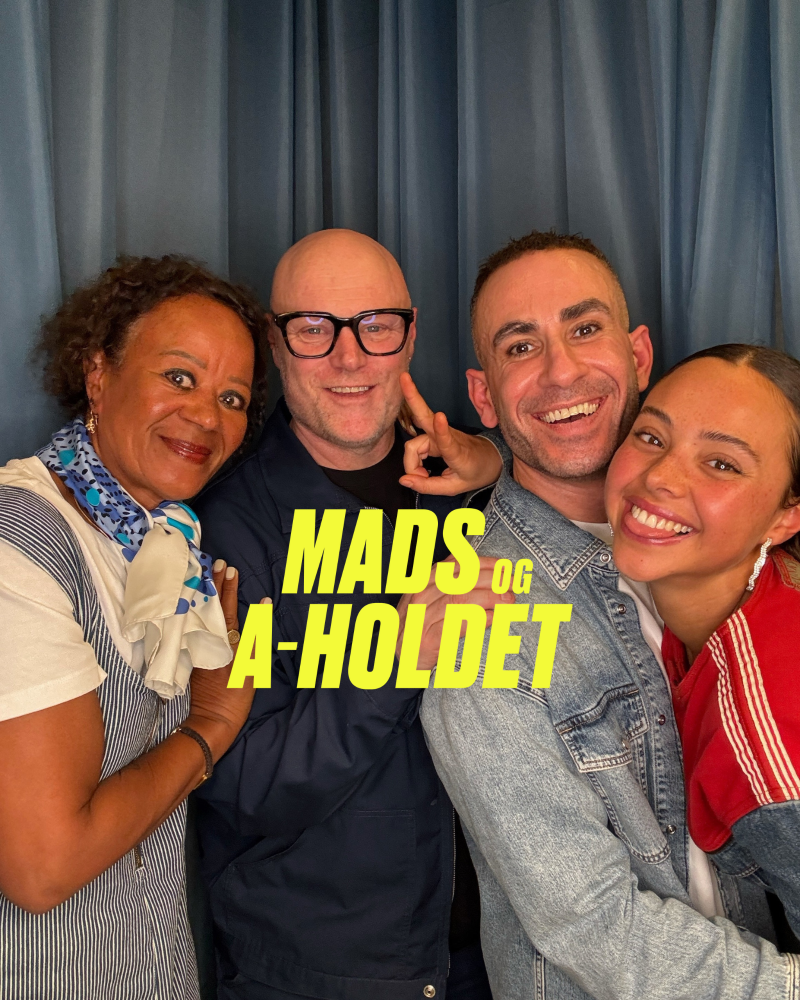 cover image of "Mads og A-holdet"