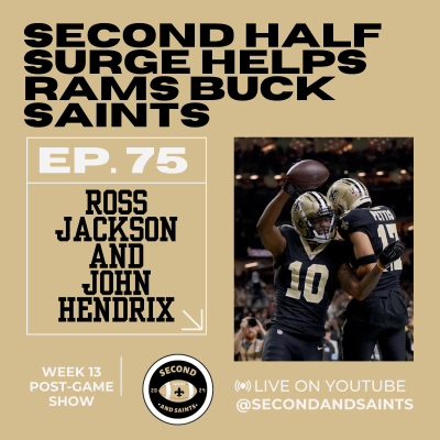 episode Second Half Surge Helps Rams Buck Saints: Week 13 Post-Game Show artwork