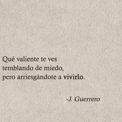 Esto se llama vida