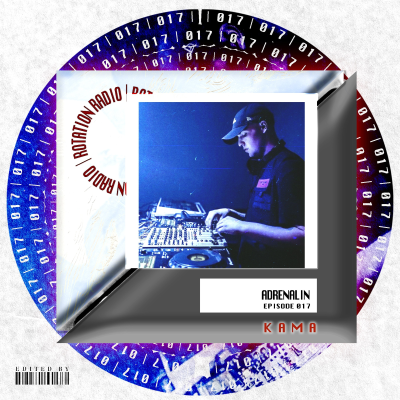 episode Rotation Radio 017 with KAMA artwork