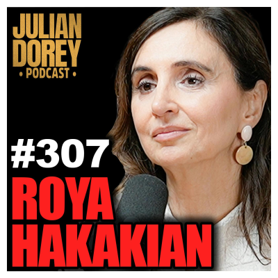 episode #307 - Iranian Dissident on Israel, Bill Clinton’s Miss & Overthrowing Regime | Roya Hakakian artwork