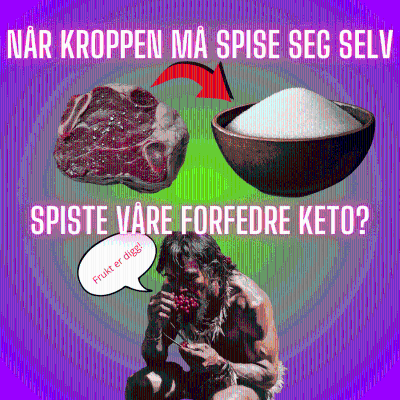 episode S2 Episode #10 - Hvorfor glukoneogenese er et problem / Spiste våre forfedre lavkarbo? (Hvorfor du IKKE vil være en Fettforbrenner - Del 4) artwork